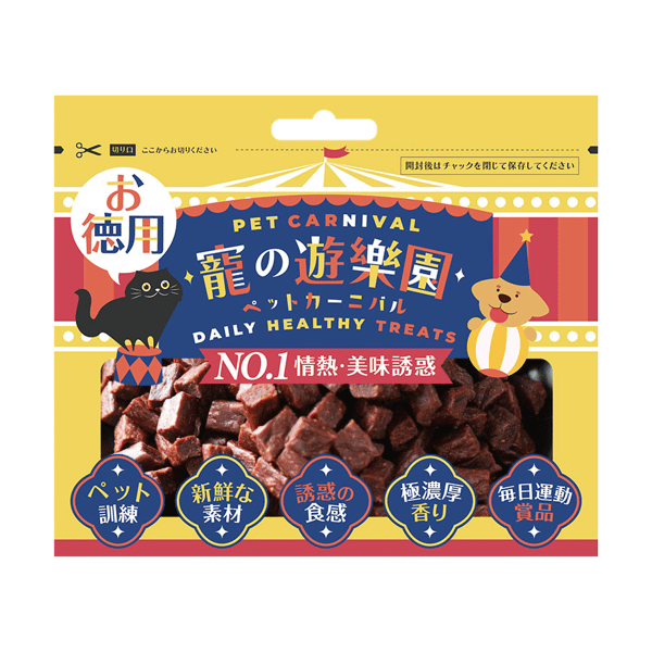寵之遊樂園 嚴選狗零食 牛肉粒 100g (圖片1)