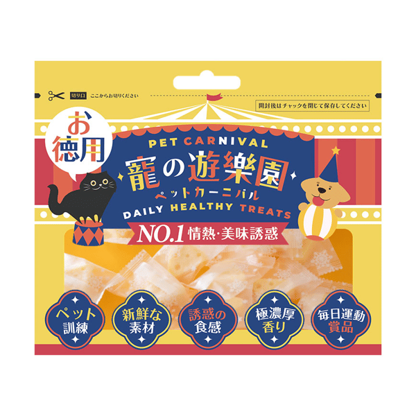 寵之遊樂園 嚴選狗零食 角切芝士奶酪 10粒裝 (圖片1)