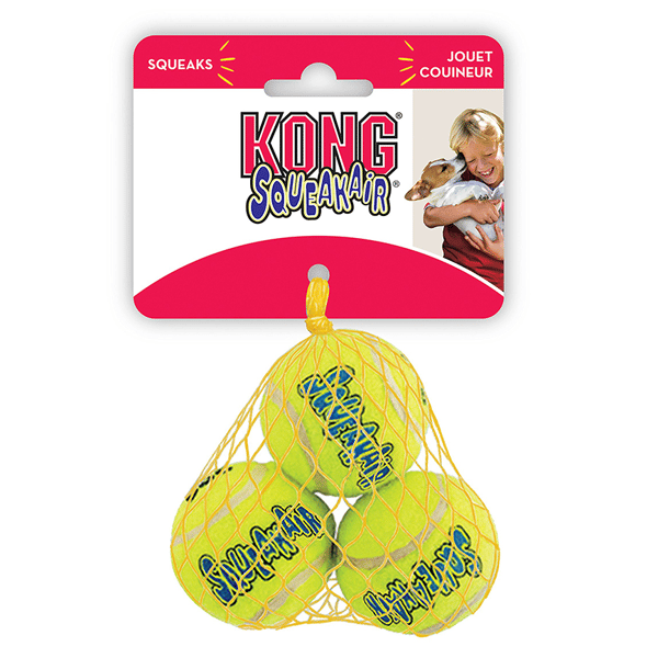 KONG Squeakair® Balls 5cm (3 piece/net) (62000) (圖片1)