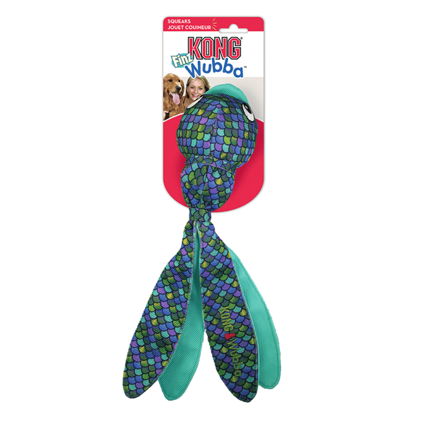 KONG Wubba™ Finz, blue 27cm (WBZ32) (圖片1)