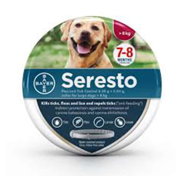 Bayer Bayer Seresto Flea & Tick Collar Large Dog over 8kg 8kg  正面圖