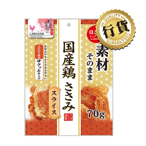 日本Q-Pet 狗小食 雞肉片 70g (KQ113) (圖片1)