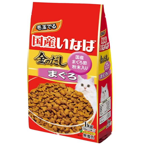 CIAO 貓糧 金之湯乾糧 吞拿魚味 1kg (P-90) (圖片1)