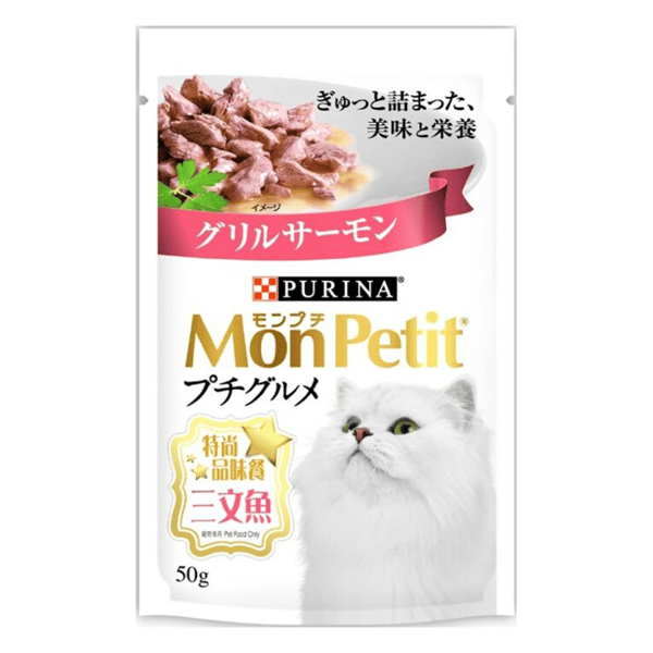 MonPetit 貓濕糧 Luxe 特尚品味餐 三文魚 50g (NE12519618) (圖片1)