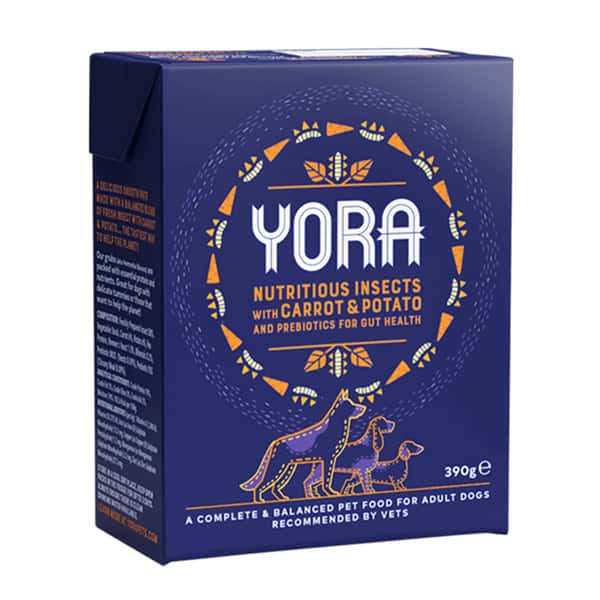 YORA YORA 狗濕糧 超級蛋白餐盒 胡蘿蔔配馬鈴薯 390g 390g 正面圖