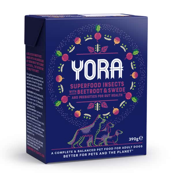 YORA YORA 狗濕糧 超級蛋白餐盒 甜菜根配瑞典肉醬 390g 390g 正面圖