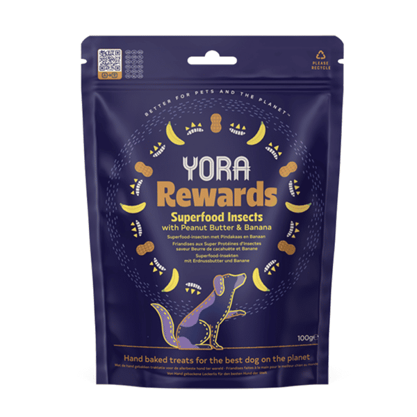 YORA 夢想家營養犬小食 花生醬配香蕉 100g (IRPB) (圖片1)