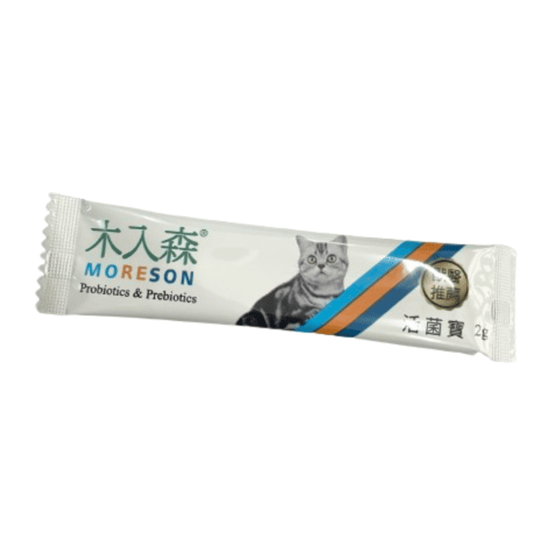 木入森MORESON 貓咪保健品 活菌寶 2g 1本裝 (圖片1)