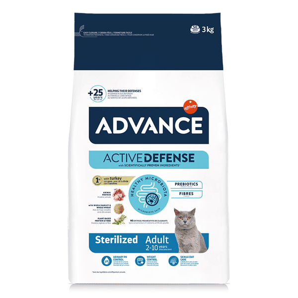 ADVANCE 絕育成貓糧 日常護理 (適合年齡1-10歲) 3kg (577311) (圖片3)