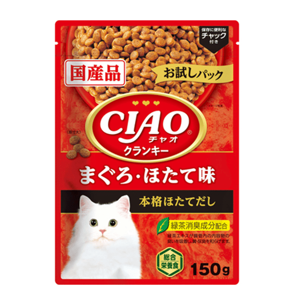 CIAO 貓糧 鰹魚及扇貝味 150g (P-457) (圖片1)