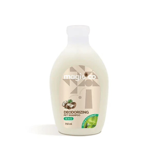 Magicoco 透明質酸潔毛露 Deodorizing Pet Shampoo 5 in 1 (貓犬通用) 710ml (圖片1)