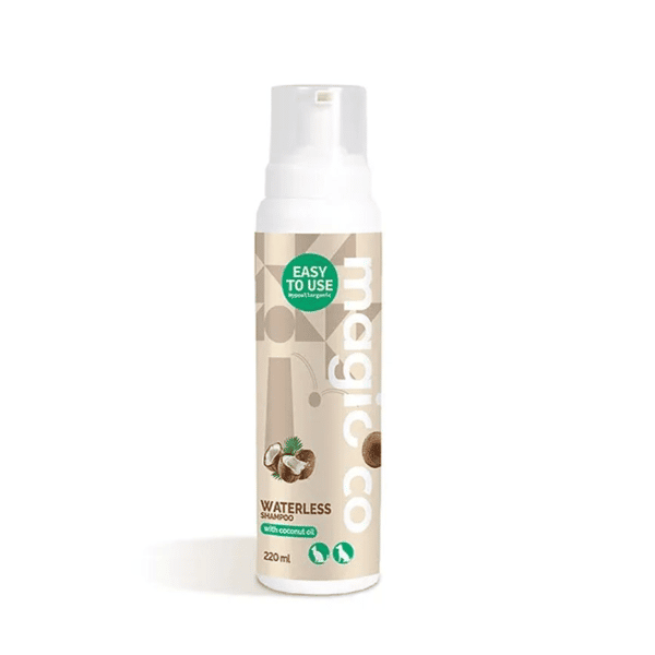 Magicoco 海藻糖乾洗泡沫慕斯 Easy to Use Hypoallergenic Waterless Shampoo with coconut oil (貓犬通用) 220ml (圖片1)