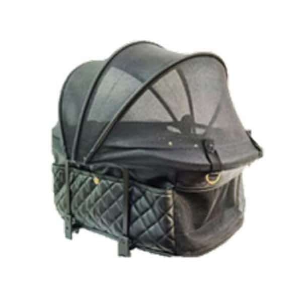 WANRIDE Pet Stroller Denim Black Upper Level (GLRP-PRU2-BK) (圖片1)