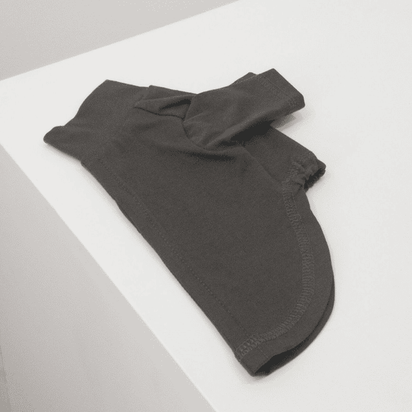 High quality organic whole cotton T-Shirt gray S  (圖片1)