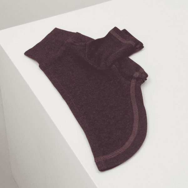High quality organic whole cotton T-Shirt Deep red  (圖片1)