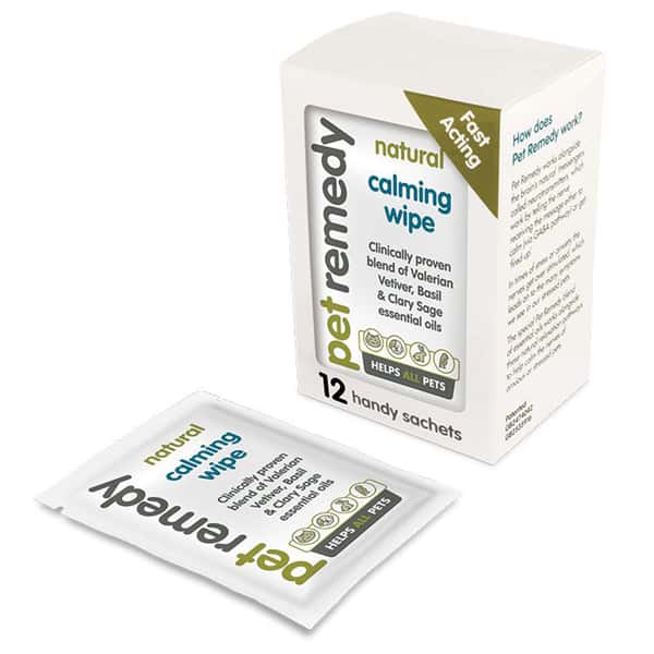 Pet Pet Remedy 放鬆濕紙巾 12包裝 12包  正面圖