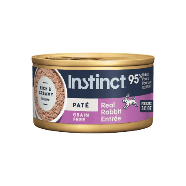 Instinct 貓罐頭 無穀物兔肉配方 3oz (717461) (新舊包裝隨機發貨) (圖片3)
