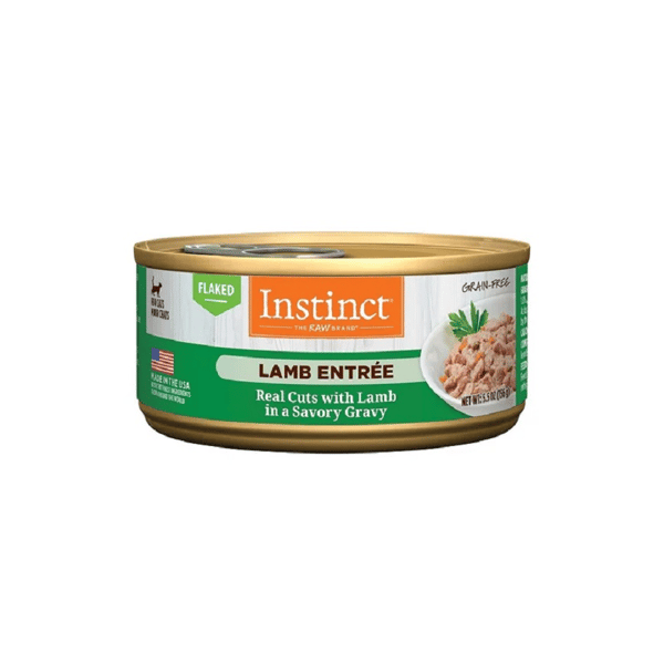 Instinct 貓罐頭 本能 無穀物肉汁 羊肉片貓用主食罐頭 5.5oz (718307) (圖片1)