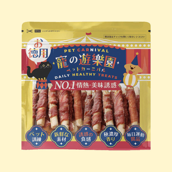 Pet Carnival Air-Dried Dog Treats Premium Duck Wrapped Nutrition Bar 900g (圖片3)