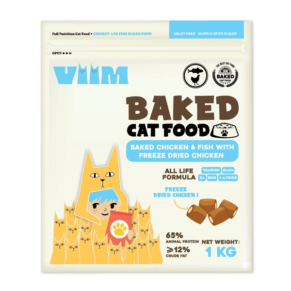 VIIM 貓糧 烘焙雞魚+凍乾雞肉 1kg (VIIM-102) (圖片1)