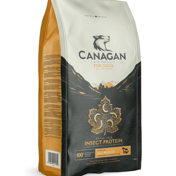 CANAGAN原之選 狗糧 無穀物狗糧 蟲蟲蛋白 標準粒 5kg (GN5) (圖片1)