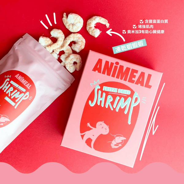 ANiMEAL 凍乾泰國蝦仁 20g (FD-SHM) (圖片1)