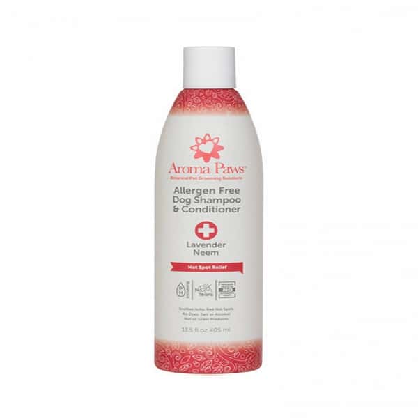 Aroma Aroma Paws 消炎熱點 防敏感洗毛水 13.5oz 5oz 犬用 正面圖