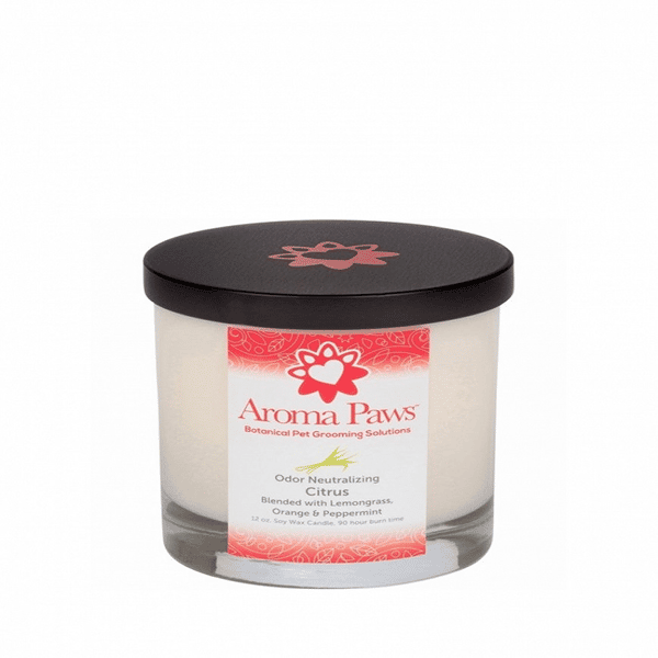 Aroma Paws 天然大豆除味香薰蠟燭 柑橘 12oz (AP201) (圖片1)