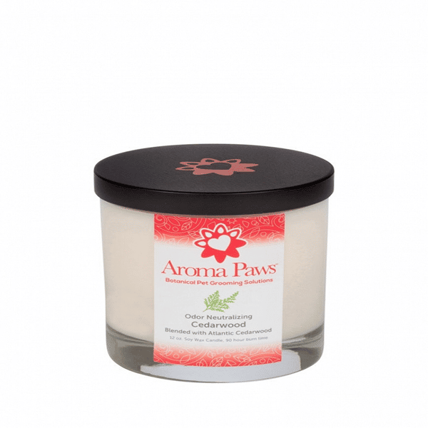 Aroma Paws 天然大豆除味香薰蠟燭 雪松木 12oz (AP202) (圖片1)