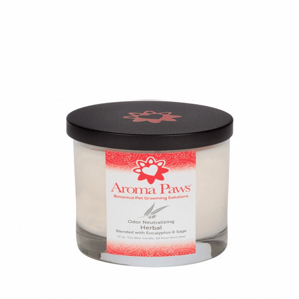 Aroma Paws 天然大豆除味香薰蠟燭 香草 12oz (AP204) (圖片1)