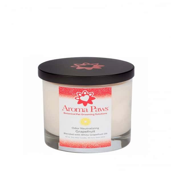 Aroma Aroma Paws 天然大豆除味香薰蠟燭 白葡萄柚 12oz 12oz  正面圖