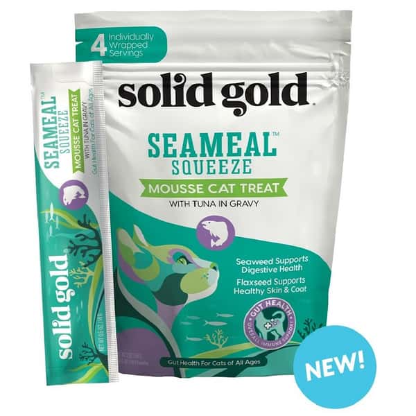 Solid Solid Gold 素力高 天然營養慕絲小食 吞拿魚 14g x 4 14g  正面圖