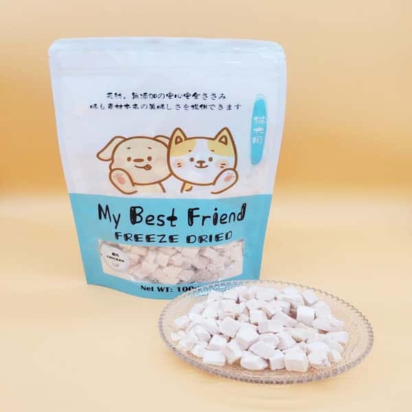 My Best Friend 脫水貓狗小食 雞肉粒 100g (圖片1)