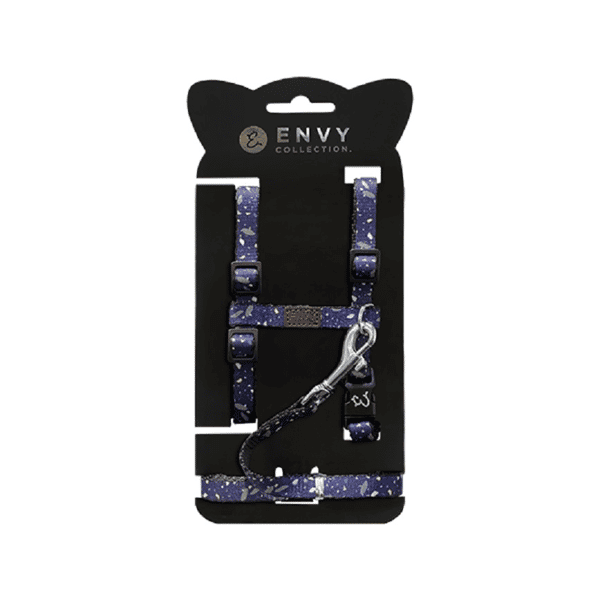 ENVY COLLECTION 貓胸背帶 藍色水磨石 (NCL-A201-001) (圖片1)