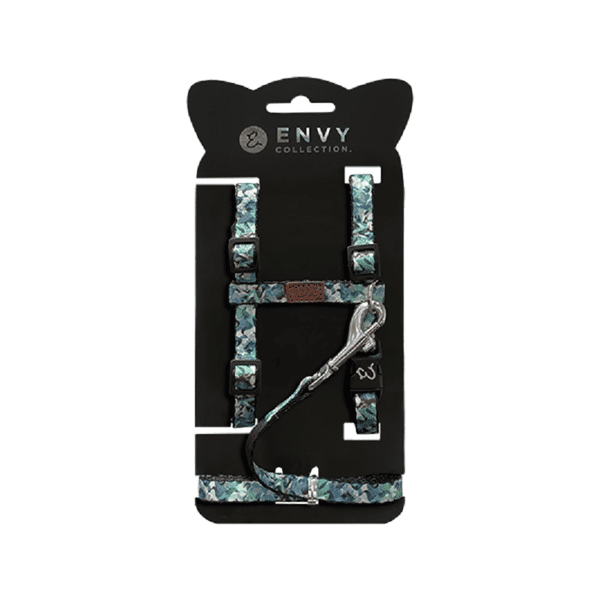 ENVY COLLECTION 貓胸背帶 叢林馬賽克 (NCL-A201-003) (圖片1)