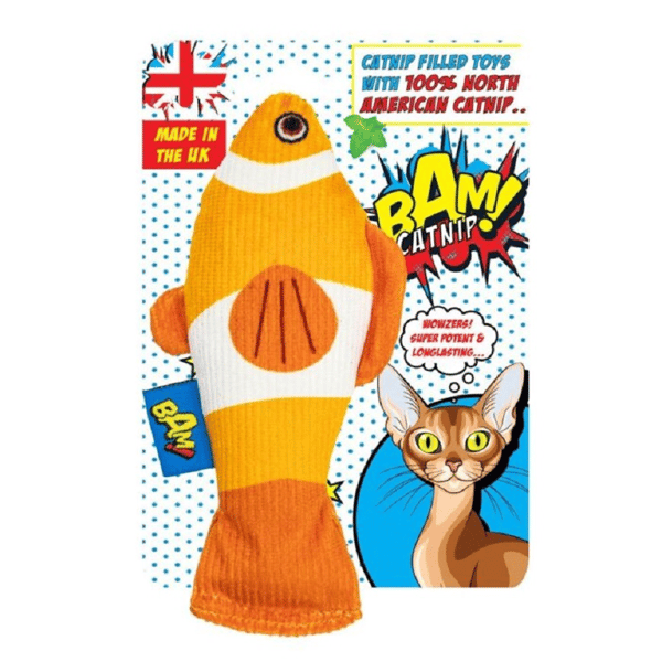 BAM! Catnip 貓玩具 薄荷小丑魚 (0B30548) (圖片1)