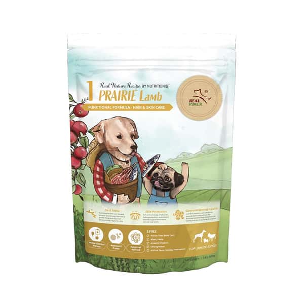 Real Power瑞威 狗糧 天然平衡犬糧 幼犬配方 草原羊肉 60g (NO.1) (圖片1)
