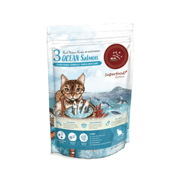 Real Power Cat Food Real Nature for All Life Stages Ocean Salmon 60g (No.3) (圖片1)