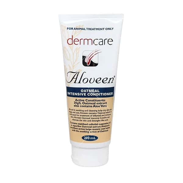 三條毛 Dermcare Aloveen Oatmeal Intensive Conditioner 貓犬用 燕麥護髮素 200ml (圖片1)