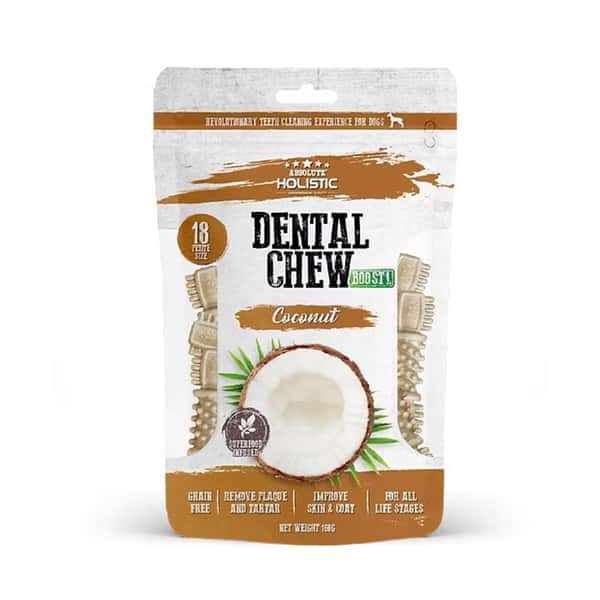 Absolute Absolute Holistic 潔齒骨 椰子口味 18支裝 160g 160g 正面圖