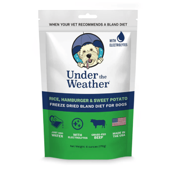 Under the Weather 狗糧 漢堡扒、甜薯及白米 溫和飲食主糧 170g (UTW013) (圖片1)