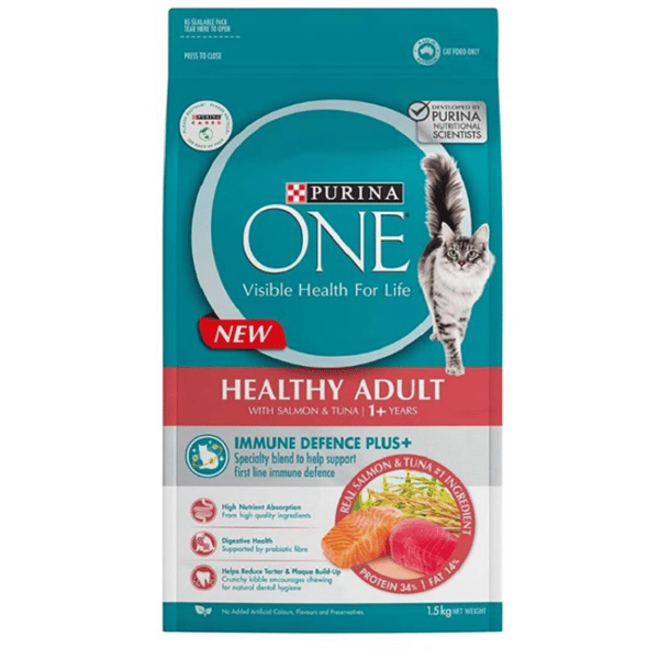 Purina ONE 成貓糧 三文魚及吞拿魚配方 1.5kg (圖片1)
