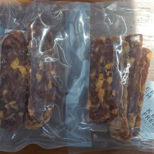 Nasami 狗零食 風乾小食系列 鴨肉蛋黃切片 1kg (NS-1038) (圖片1)