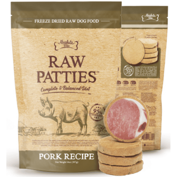 Absolute Bites 狗糧 凍乾鮮肉肉餅 豬肉 397g (ARP-7606) (圖片1)