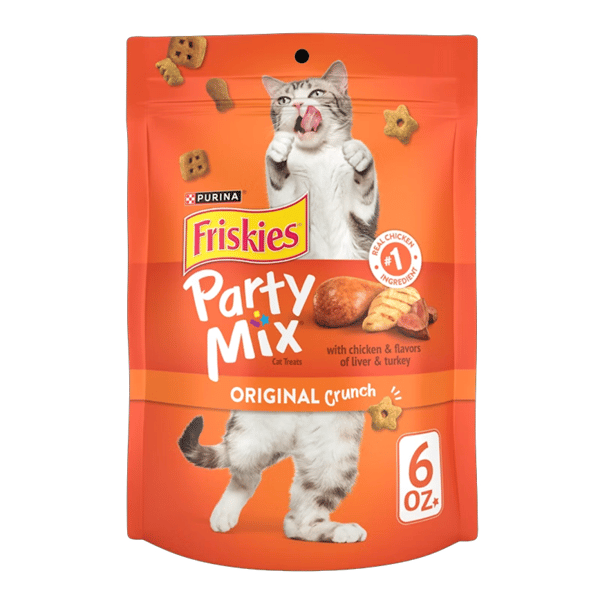 Friskies喜躍 Party Mix Crunch 貓零食 貓脆餅 雞肝+火雞 6oz (NE12358639) (圖片1)