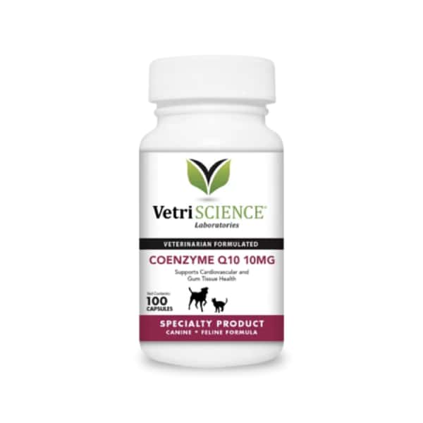 VetriScience VetriScience 輔酶Q10 猫犬用 100粒/樽 100粒 猫犬用 正面圖