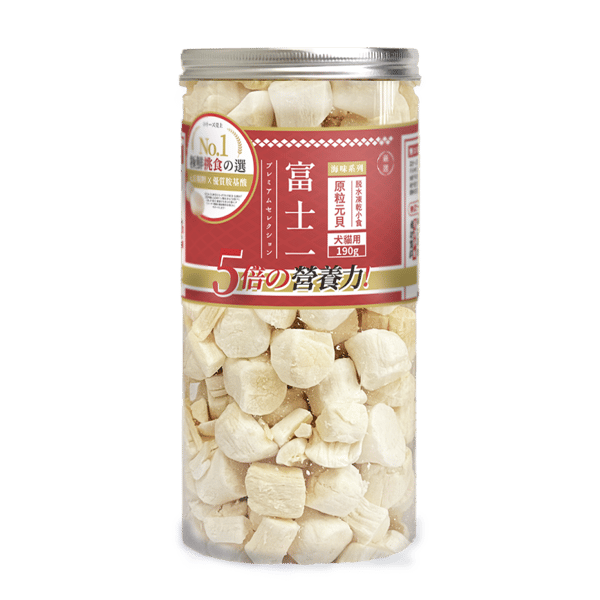 富士一 凍乾小食 凍乾原粒元貝 190g (貓犬用) (圖片1)