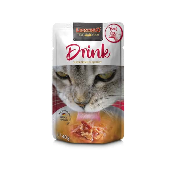Leonardo Leonardo 貓濕糧 湯包系列 牛肉配方 40g 40g 正面圖