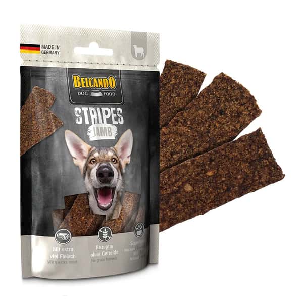 Belcando Belcando 狗零食 羊肉肉條 70g 70g  正面圖