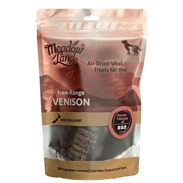 Meadowland 狗零食 風乾鹿氣管 80g (MDA02) (圖片1)